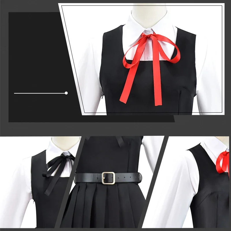 Anime Chainsaw Man Mitaka Asa Costume Cosplay JK Uniforme scolastica War Devil Dress Accessori Suit Costumi di Halloween per le donne