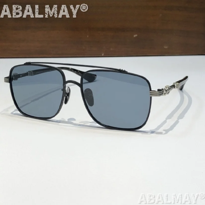 

Top High Quality Sunglasses for Men and Women 8042 SIZE 57-17-150 Titanium Style Retro Fashion Design Sun Glasses UV400 with box