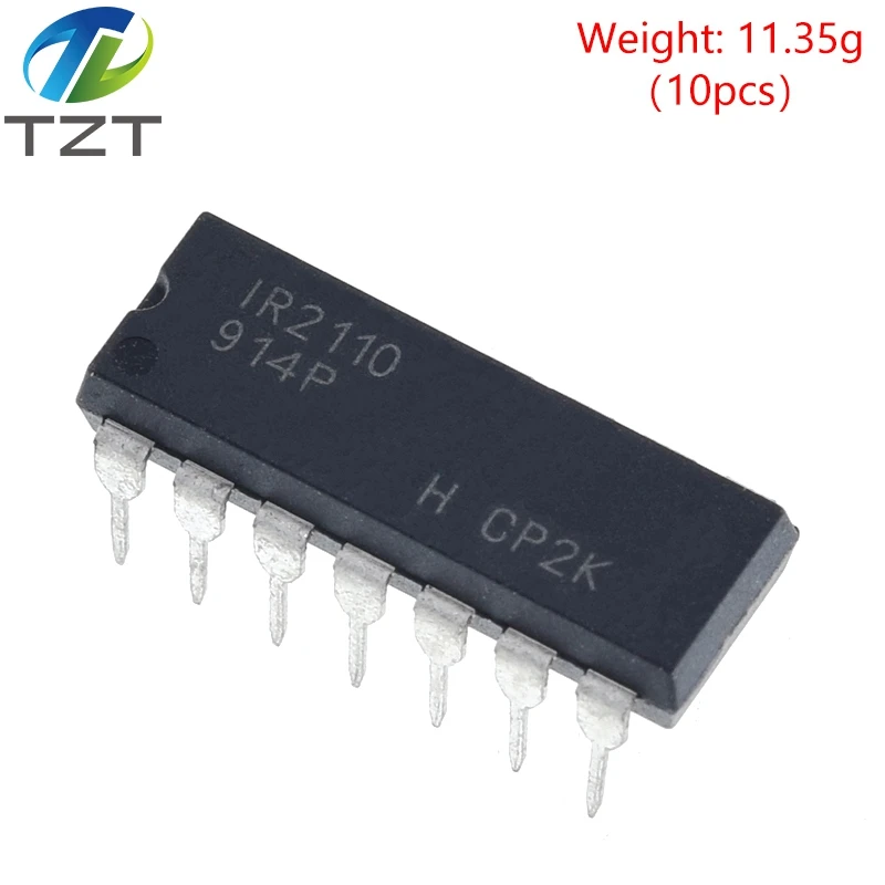 5PCS IR2110PBF DIP14 IR2110 DIP DIP-14 new and original IC