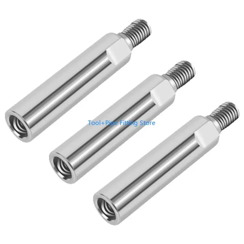 F92B Angles Grinder Extension Rod Thread Adapter Suitable for Polishing Machine 100 Type Grinders Enhances Reach and Precise