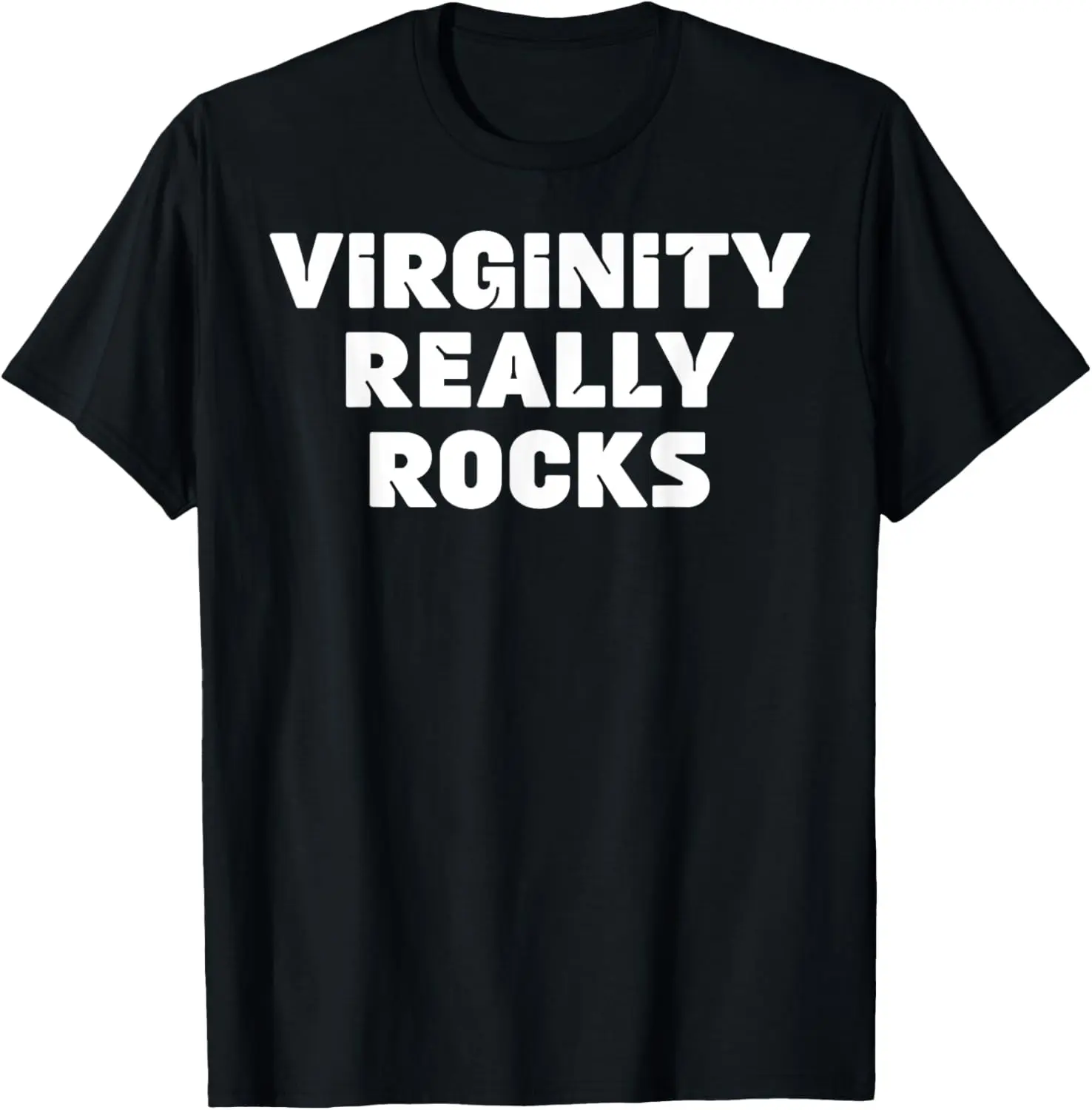 Virginity Really Rocks Virgin Proud Abstinence Chastity Cool T-Shirt