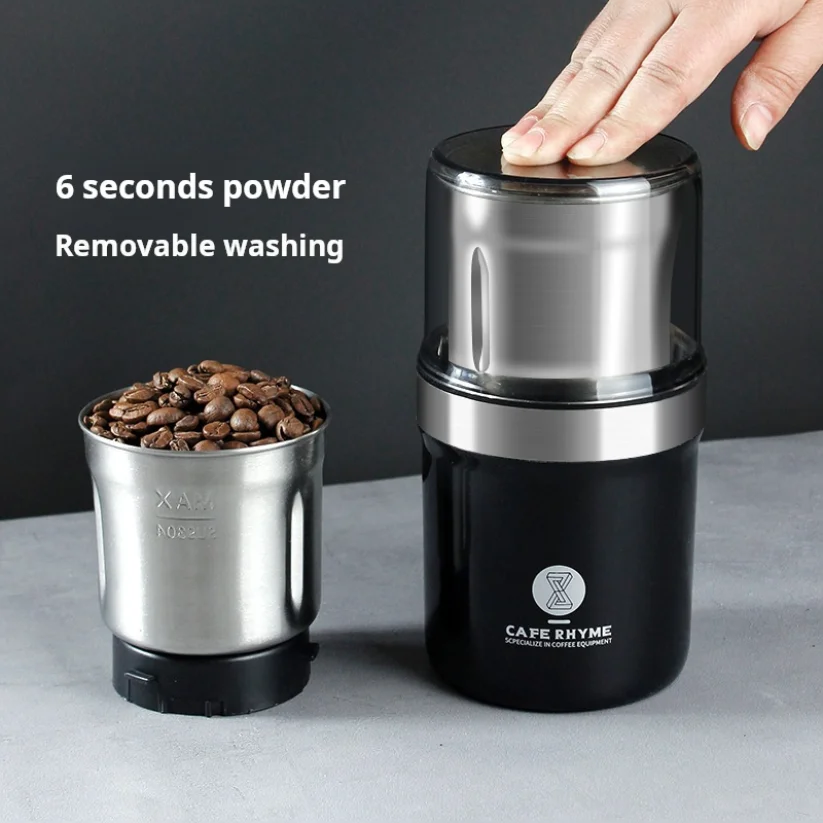 Molinillo de granos eléctrico para el hogar, molinillo de café, molinillo de cocina portátil
