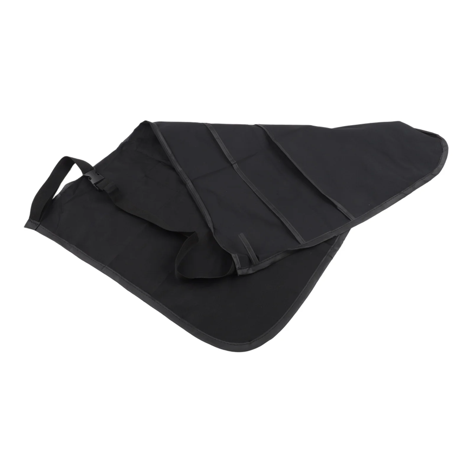 1PCS 56x40cm Hairstylist Waist Apron Adjustable Belt With 5 Divided Pockets Barbers Hairdresser Tools Storage Half Waist Apron