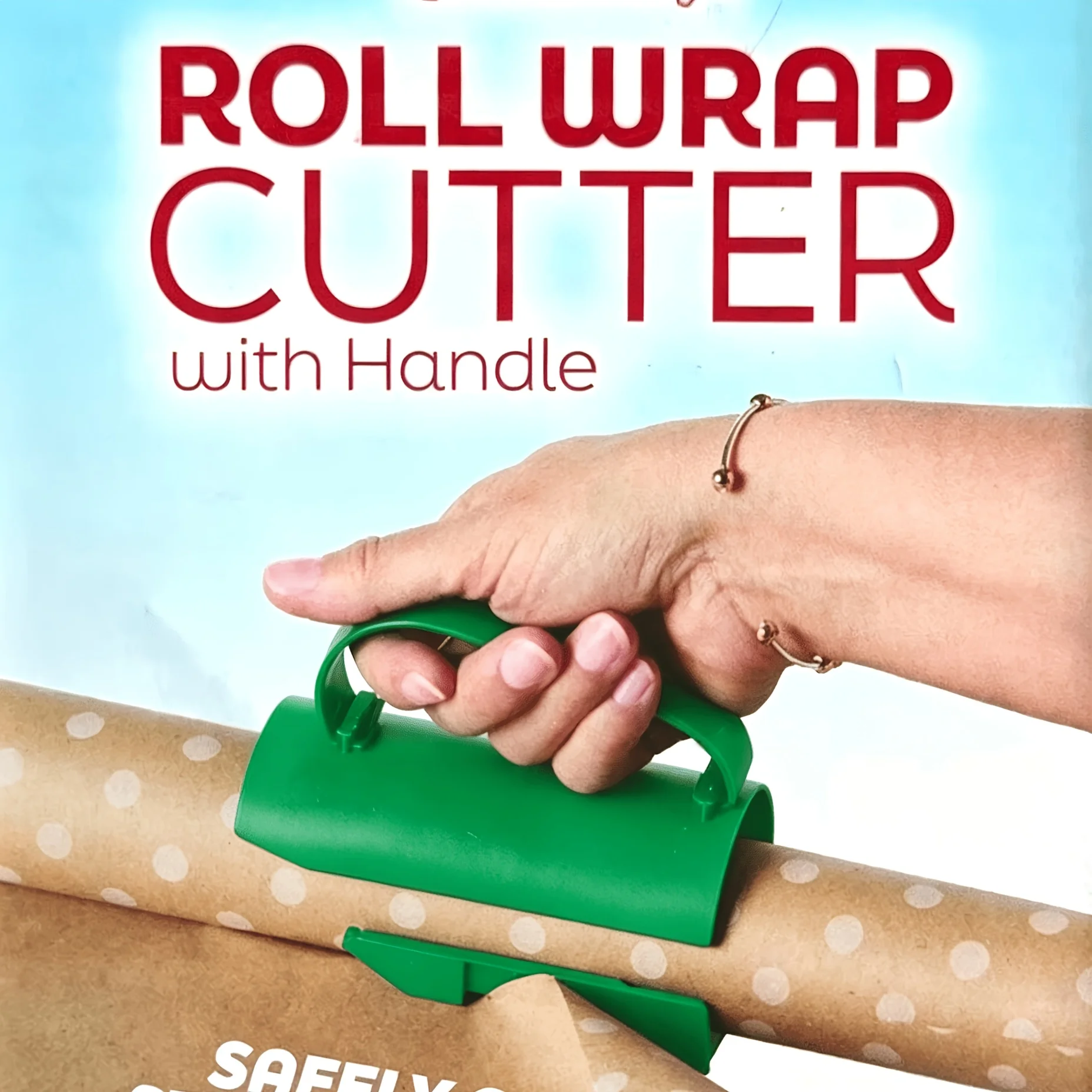 Wrapping Paper Cutter Christmas Paper Roll Cutters Paper Cutter Slider Tool Set Christmas Gift Packing Wrapping Cutting Supplies