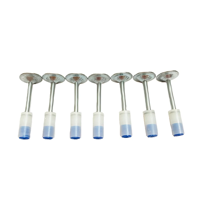 100Pcs/200Pcs/300Pcs  Round Nails Manual Fire Round Nail Gun Fixed Peg Nails 25mm/32mm/42mm Diameter 7.3mm For Mini Nail Gun