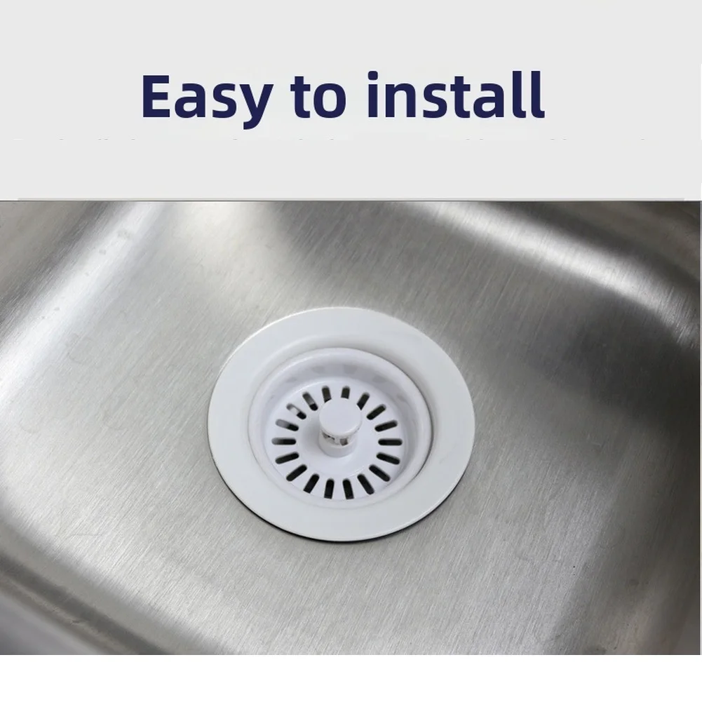 مصفاة سلة تصريف الحوض 114 مم مع حلقات إغلاق مزدوجة و18 فتحة تهوية لتركيب المطبخ بفتحة 88 95 مم #1