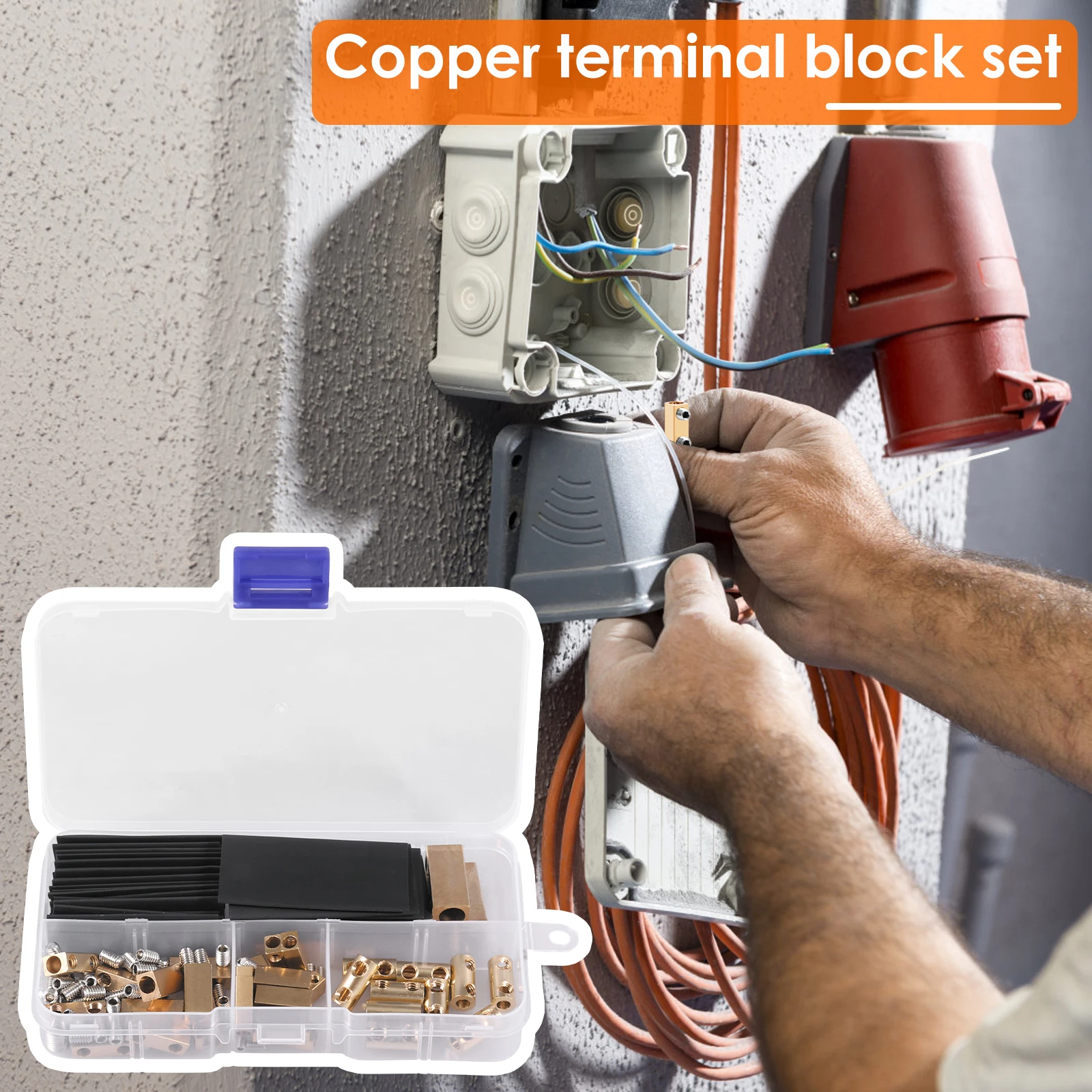 71 قطعة موصلات الأسلاك الجوز عدة محطة اتصال الأسلاك السريعة 60A/20A/10A موصل الدائرة سلك موصل لصناعة الطاقة