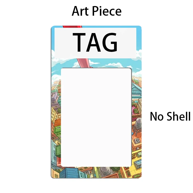 Art Display for Pokemon Scarlet & Violet Promo Riolu Anime Expand Art Fans Gift Recyclable Acrylic Protective Case Keychain view 6
