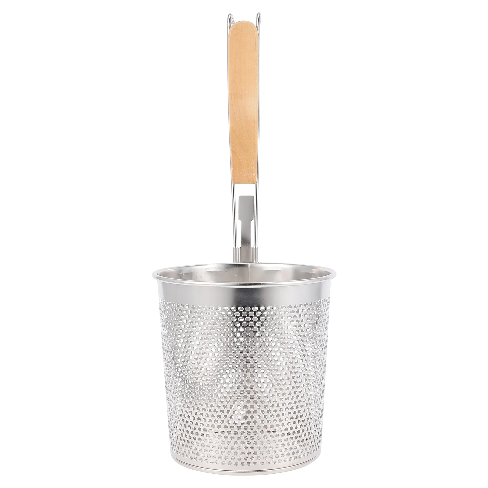 Electric Noodle Cooking Spoon Restaurant Fry Strainer Rice Mesh Food Colander Net