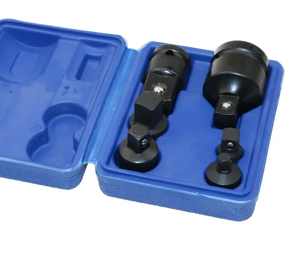 6-Piece Impact Adapter And Reducer Set Use With Impact Wrenches And Drills In Auto And Construction Work Set For Ratchet Wrench