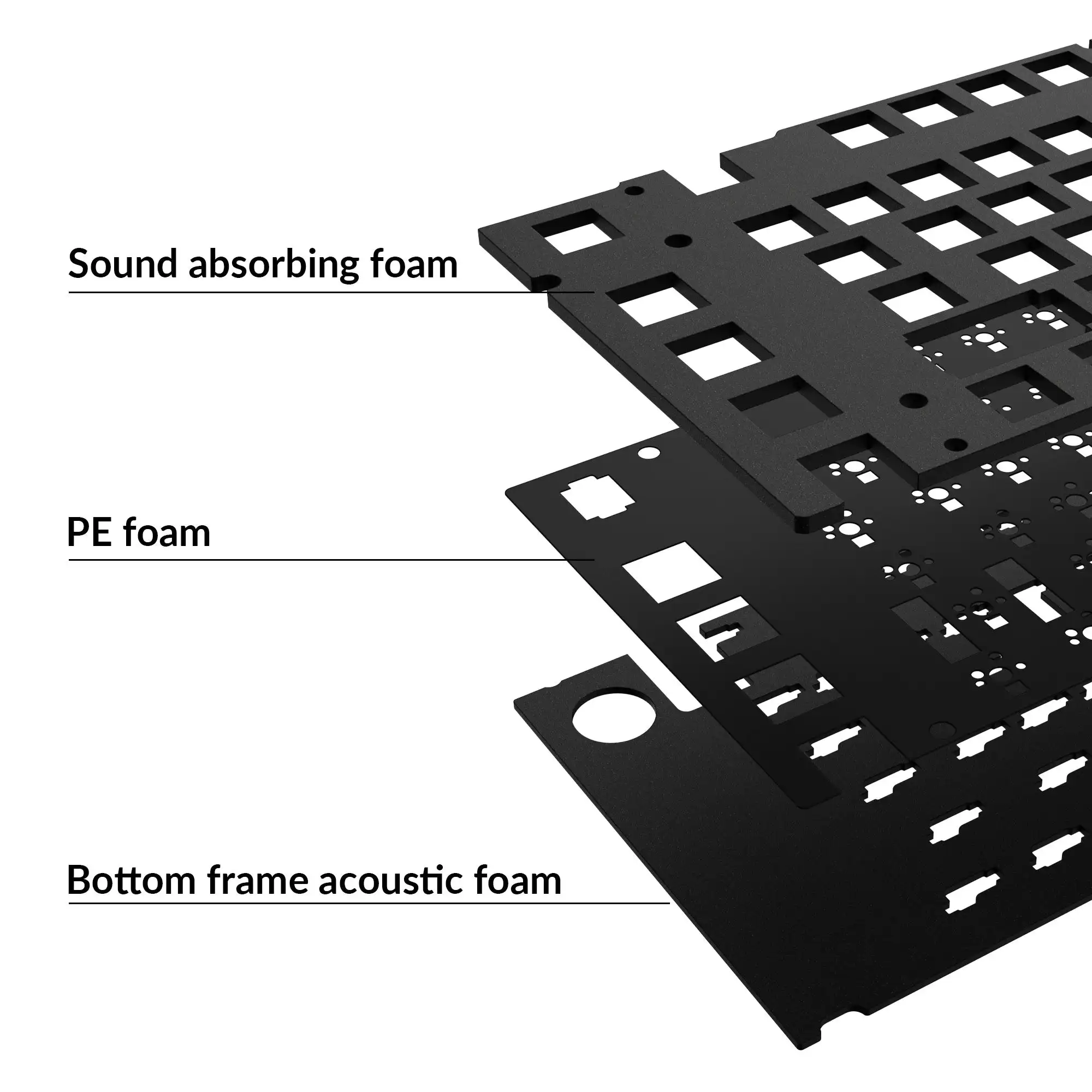 

Keychron Q3 Pro SE Custom Keyboard Acoustic Upgrade Kit