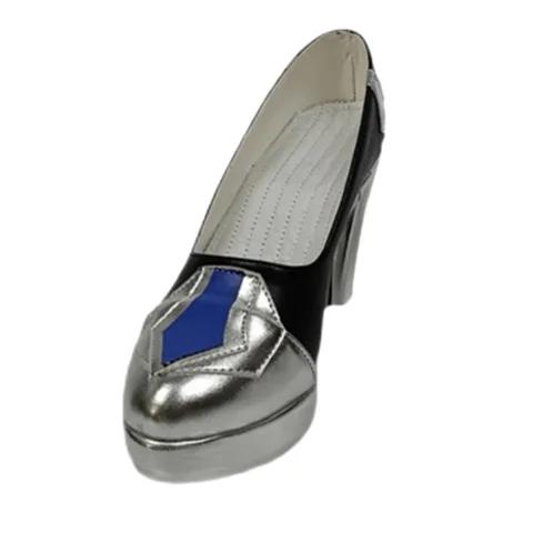 Game Genshin Impact Eula Cosplay Shoes Party Role Accessories Props Transparent High-heeled Shoes Comic Con Birthday Xmas Gifts