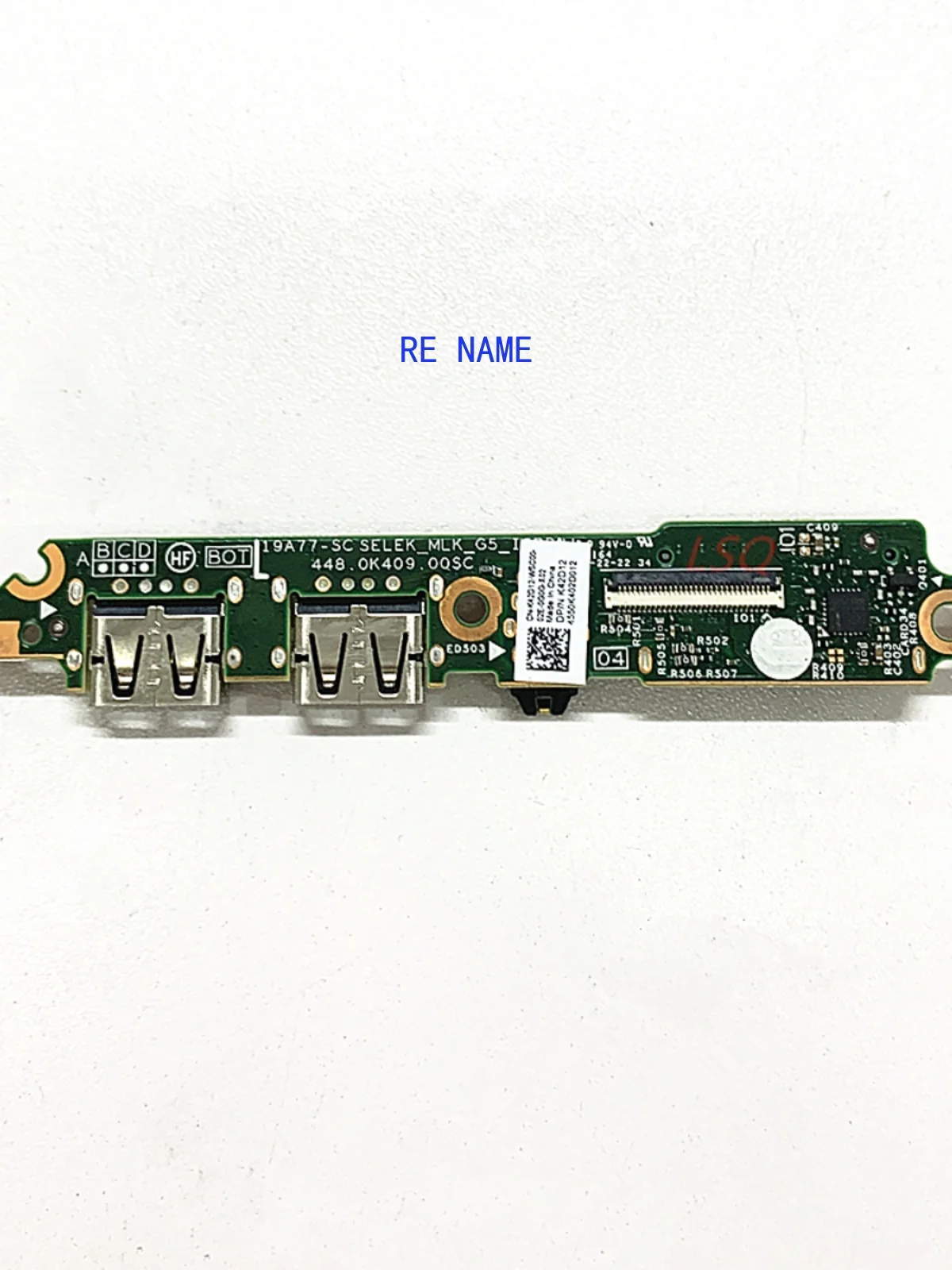 FOR Dell G5 5500 G3 3500 Card Reader Audio USB Board 09D1Y5 0FGRT4