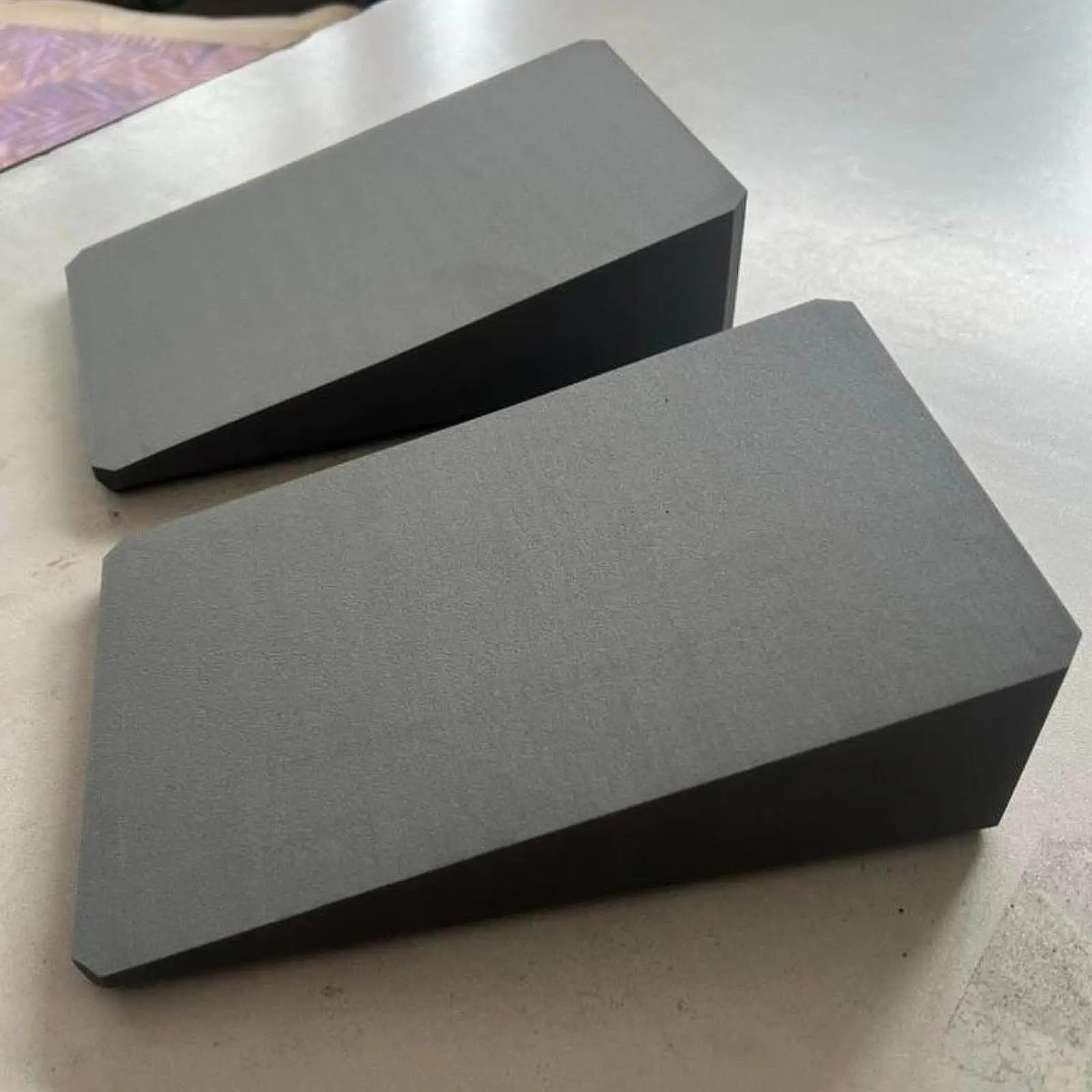 1 Pair Squat Wedge Blocks Anti Slip Foot Incline Boards Fitness Slant Boards for Workout Foot Stretching Bodybuilding Yoga
