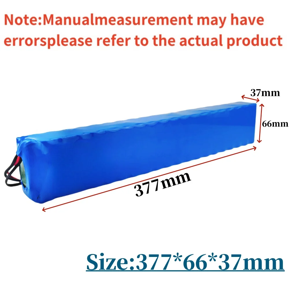 NEW 36V 10S4P 10.4Ah Lithium Battery Large Capacity for Electric Bike and Scooter, with BMS