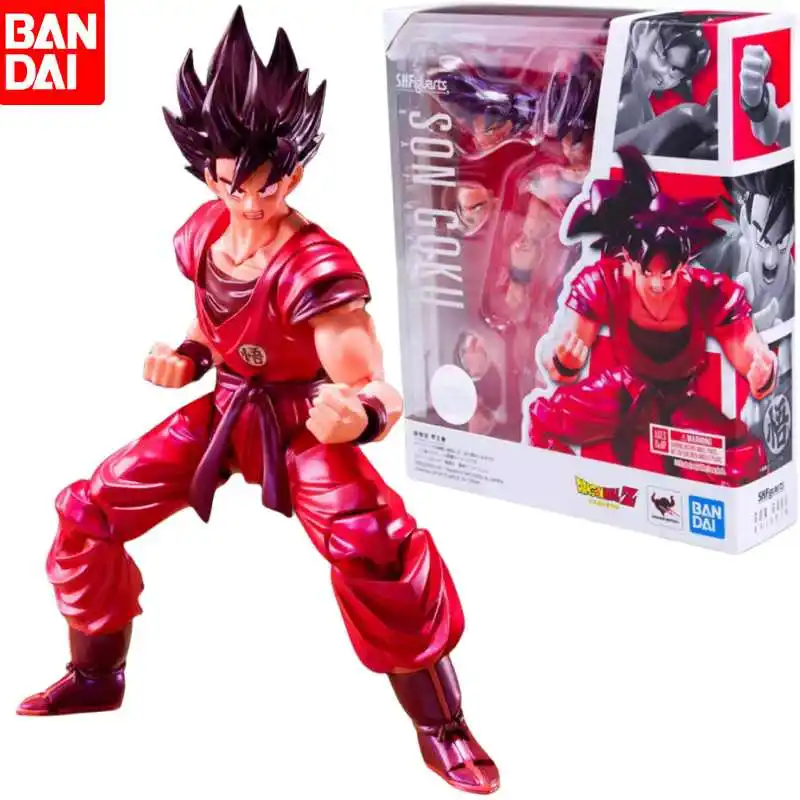 

New Original Bandai Shfiguarts Son Goku Kaiouken Instinct Dragon Ball In Stock Anime Action Collection Figures Model Toys Gifts