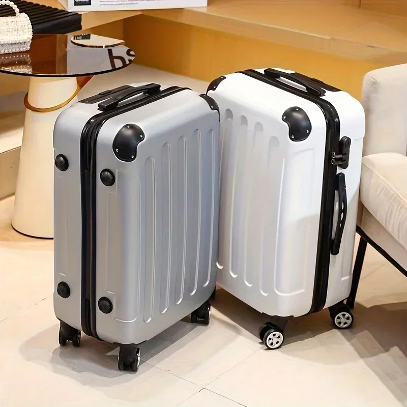 Nieuwe Stijl Man en Vrouwen Reisbagage Zakelijke Trolley Koffer Tas Spinner Boarding 20/22/24/26/28 Inch Universele Wiel