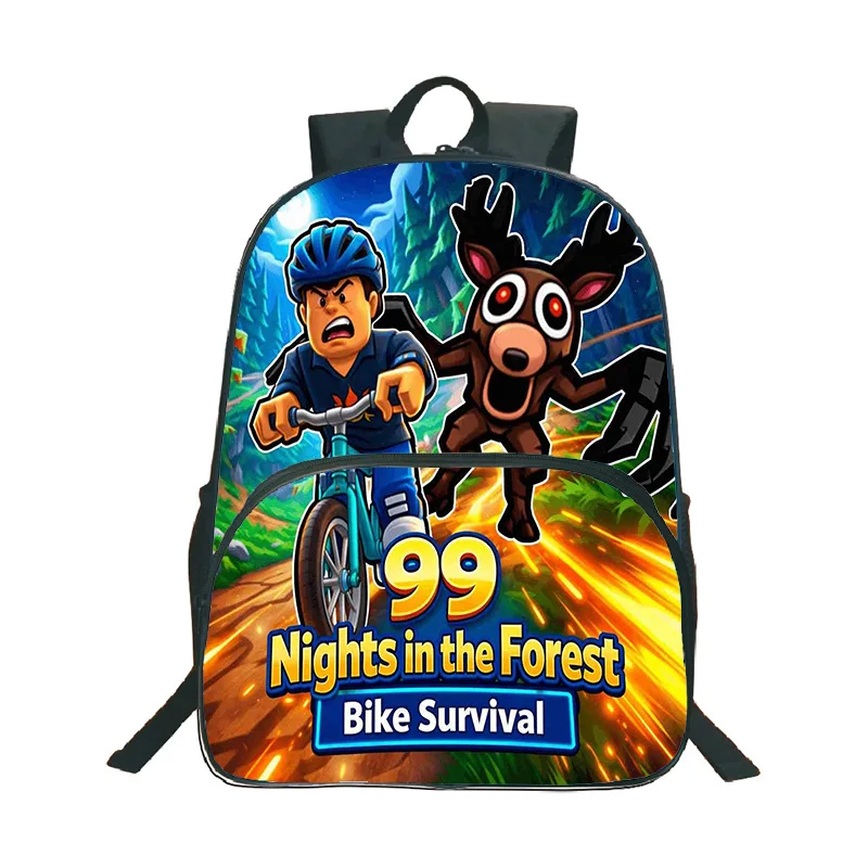 

Рюкзак для игр 99 Nights In The Forest, школьный ранец для подростков, милый рюкзак с лямками для косплея, Хэллоуина и вечеринок, Mochila