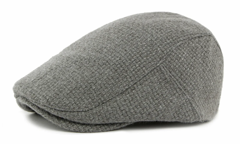 HT4887 Baskenmütze für Herren und Damen, Künstler-Baskenmütze, verstellbare Ivy-Flatcap, Unisex, Herbst-Winter, gestrickte Woll-Baskenmütze – Detail 13