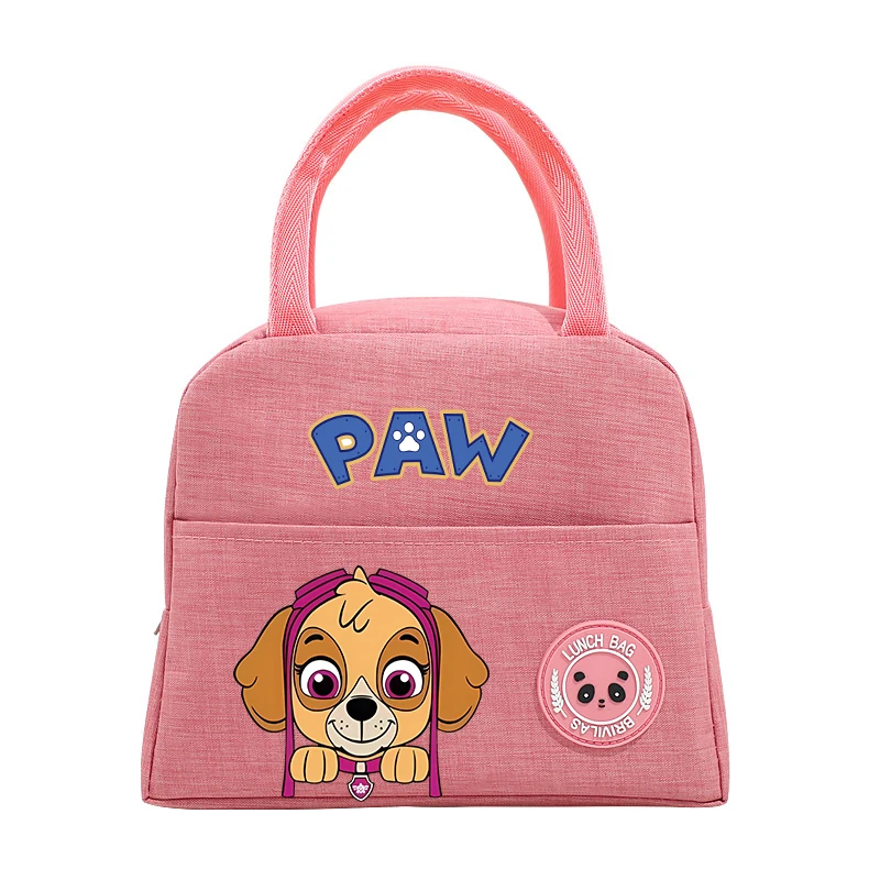 حقيبة غداء معزولة مع دوريات للمخالبين ، حزمة بينتي العازلة ، رقائق الألومنيوم ، حزمة وجبات ، حقيبة يد للأطفال #5