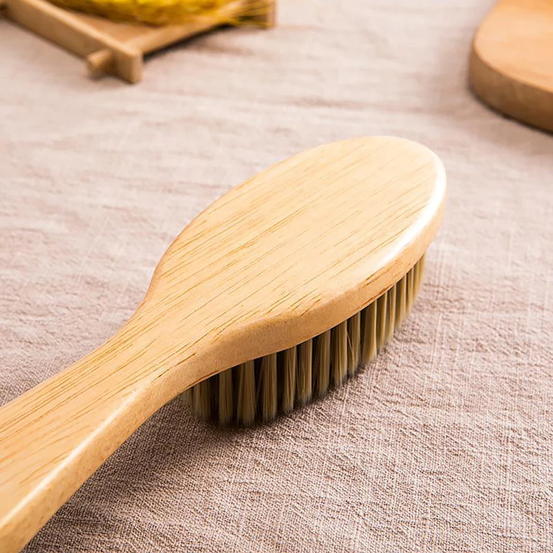 Soft Hair Household Brush Cleaner Shine Shoe Shoe Brush With Wood Handle Household Cleaning Tools Accessories Cleaning Brushes