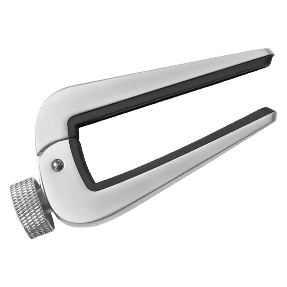 

Universal Adjustable Guitar Capo 6 12 String Acoustic Classical Electric Bass Mandolin Accessories Silver Precise Tuning Stable
