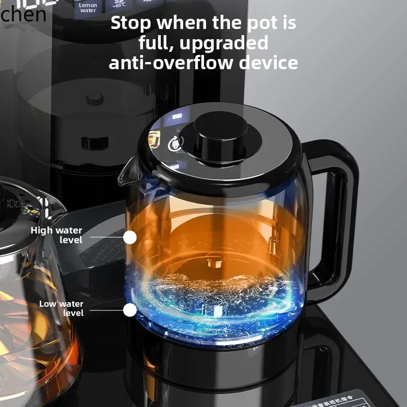 

cc26 high-end touch screen new tea bar water dispenser refrigeration boiling water household tea intelligent integrated vertical