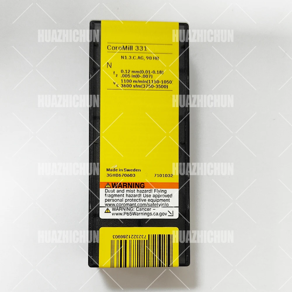 

HUAZHICHUN N331.1A-08 45 08H-NL1130 General Turning Inserts