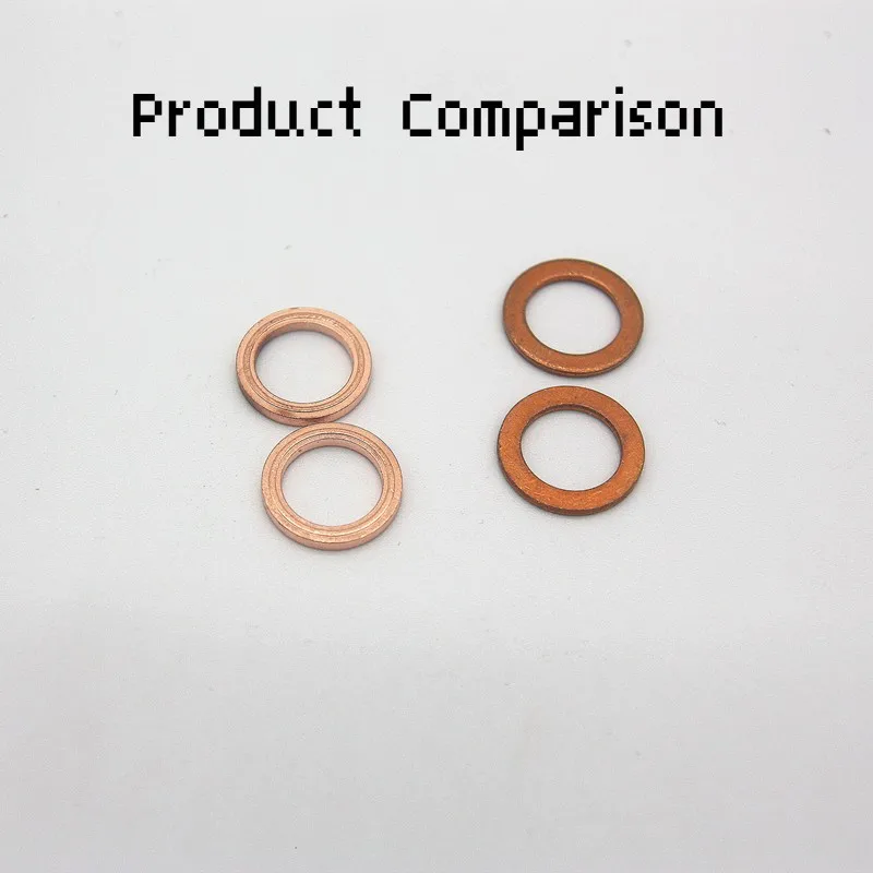 Motorcycle brake oil pipe sealing gasket