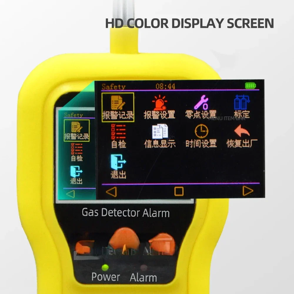 Kp816 Portable Combustible Gas Leak Detector Natural Gas Methane Gas