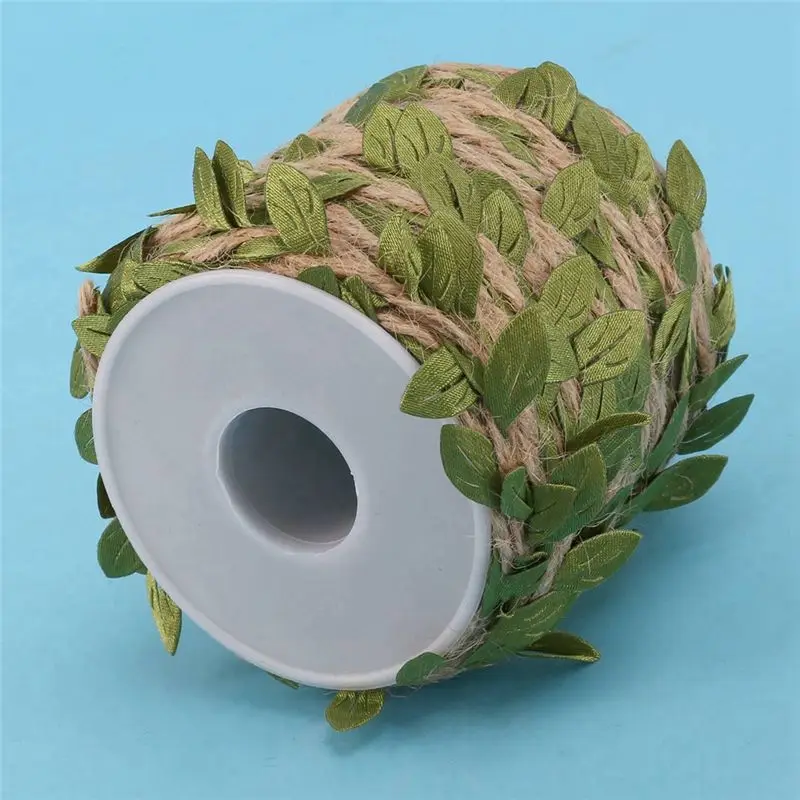 عرض ساخن-3X إكليل أوراق اصطناعية - 20 مترًا - أوراق الشجر الريفية لحديقة ليانا زينة أوراق الشجر الاصطناعية للحديقة أو الزفاف #3