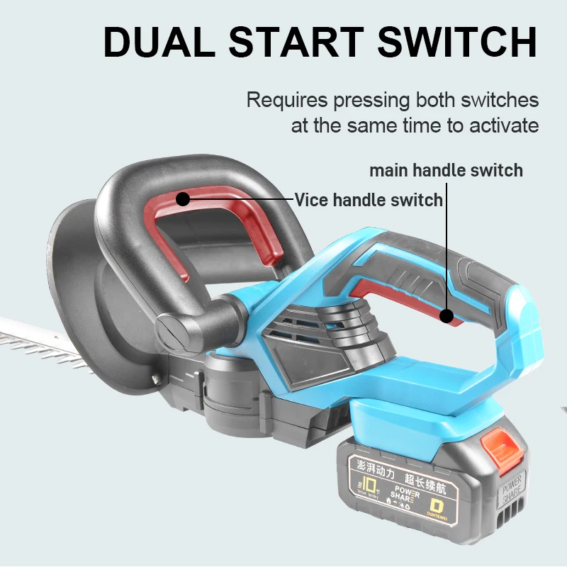 A4-0004 مبيعات المصنع 510mm القطب أداة تشذيب التحوط اللاسلكية البنزين