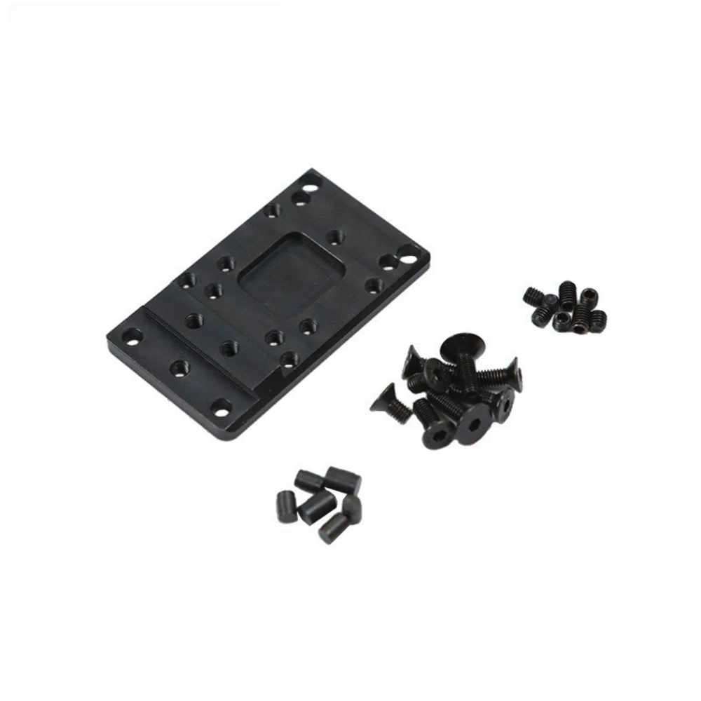 RMR Optic Mount Base Fit Glock P1 Compatible RMR VENOM MROS Sight Clamp Plate Tactical Soft Blaster Mod Upgrade 20MM Rail