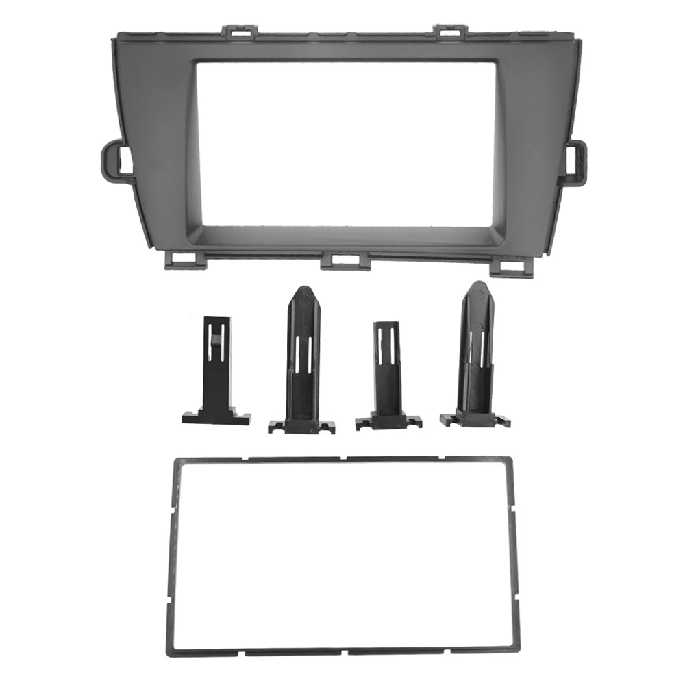 2Din Car Radio Fascia for Toyota Prius 2010+ DVD Stereo Frame Plate Adapter Mounting Dash Installation Bezel Trim Kit