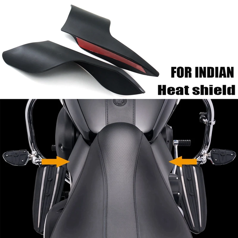 Motorcycle Mid-Frame Heat Shield Air Deflector Trim For INDIAN Chief Chieftain Roadmaster Springfield Vintage 2024 2023