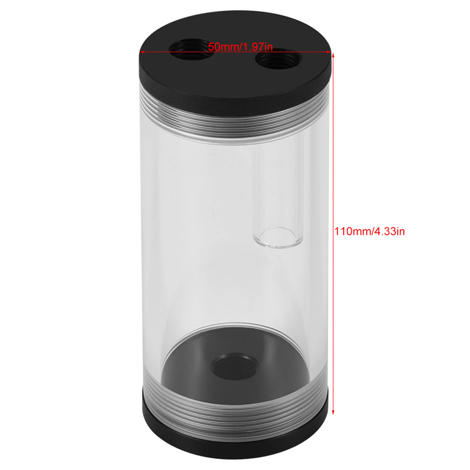 

110x50mm Tank G1/4 Thread Cylinder Reservoir Tank for PC Water Cooling Water Cooler Cylinder Reservoir