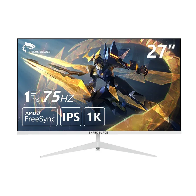 

27 inch Curved 75Hz Monitor Gaming Game Competition 23.8" MVA Computer Display Screen Full input 2ms HDMI/VGA