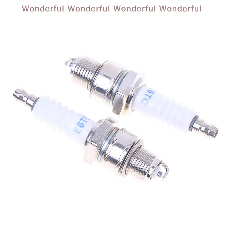 

Ignition Part E6TC Motorcycle Spark Plug; Moped Accessory 1/3 pcs