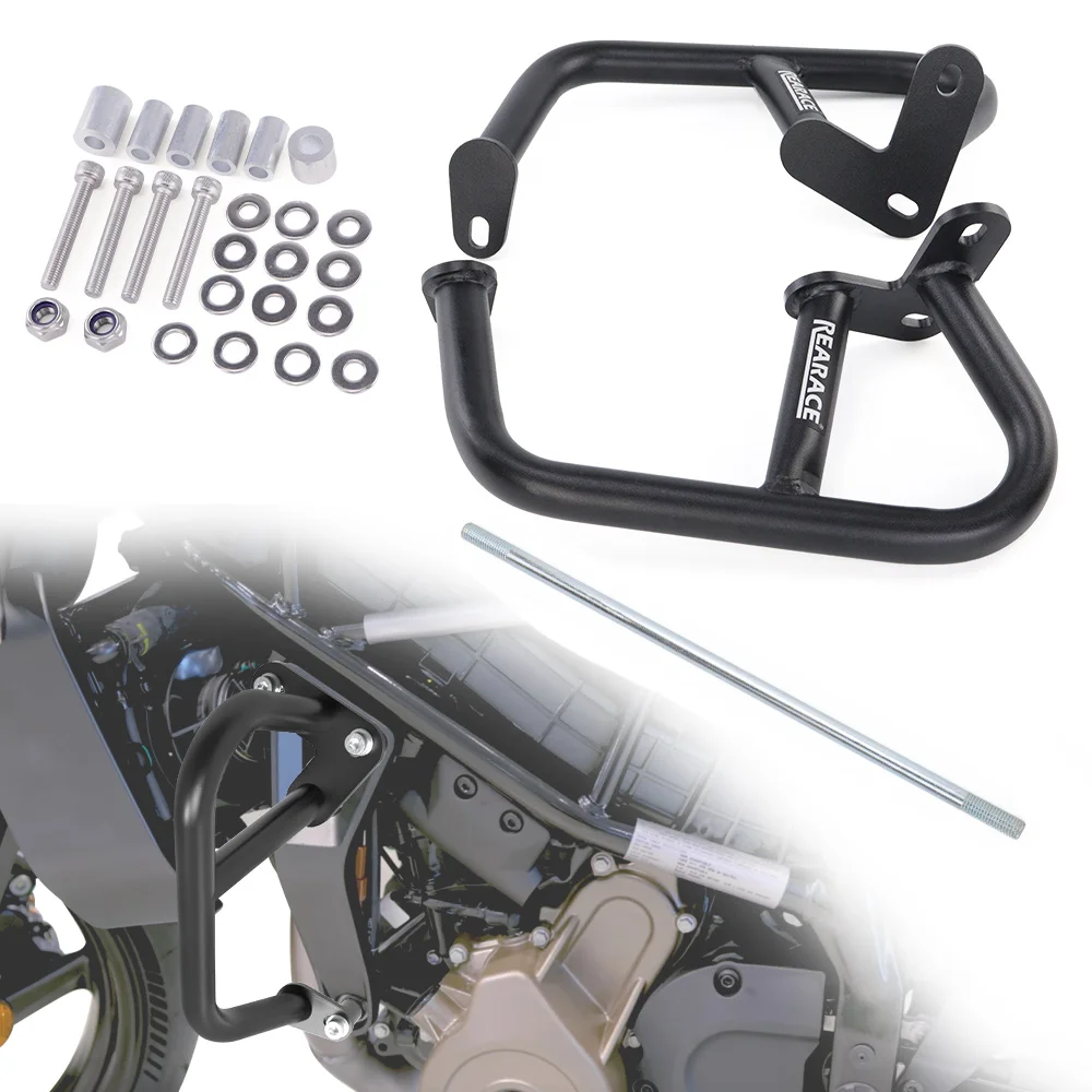 Motorcycle Crash Bar Engine Guard For Husqvarna Vitpilen/Svartpilen 401 2024-2025 For KTM Duke 390 2024-2025 Bumper Stunt Cage