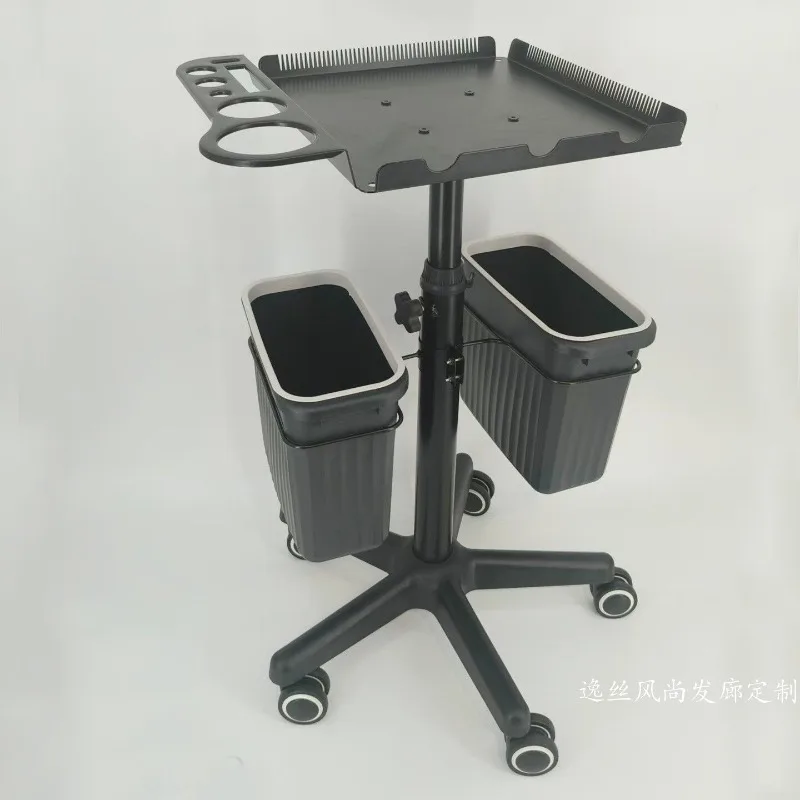 Multifunctional perm and dyeing cart Movable tool cart Special hairdresser tool storage tool cart for hair salon