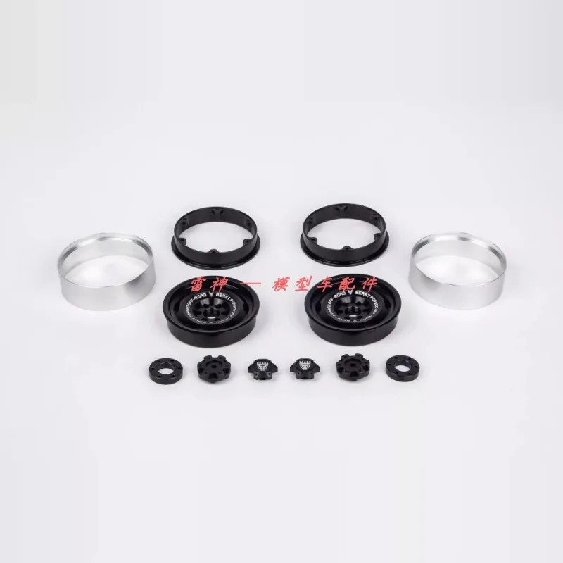 

KM Traction Hobby 1/8 Tank300 Crawler Truck Wheel Hub Upgrade 3.0-inch Retro Wheel Hub Rc Car Upgrade Accessories