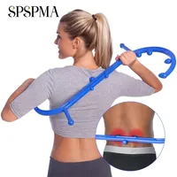 1Pcs Trigger Point Massage Tool, Shoulder Neck Back Leg Handheld Self Massager, Manual Massage Cane, Hook, Muscle Knot Remover