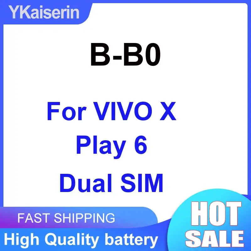 Mobile Phone Battery B-B0 Long Lasting 4080Mah For Vivo X Play 6 Dual Sim