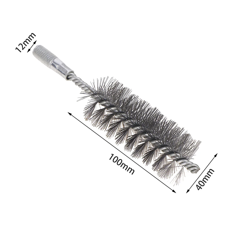 Lot De 10 Brosses Métalliques Acier Inoxydable Pour Nettoyage Canalisations Et Tuyaux - Gogogmee
