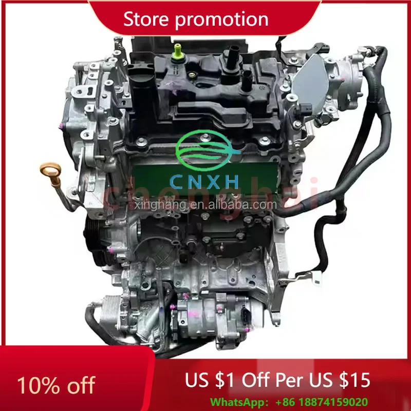 High quality Used Nissan T33 engines KR15 Turbo car engine 3 Cylinder for Nissan Cube X-TRAIL 1.5T Engine Assembly