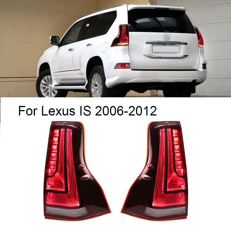 

Tail Lights Assembly For Lexus GX GX400460 LED Taillight 2010-2019 Taillamp with DRL+Brake+Park+Signal LED Auto Accessories