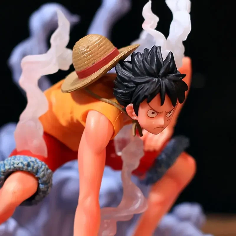 Nieuwe Een Stuk Anime Figuur Luffy Gear 2 Speelgoed Figuras Action Figuras 12 Cm Manga Beeldje Pvc Collection Model Pop gift Kinderen Speelgoed