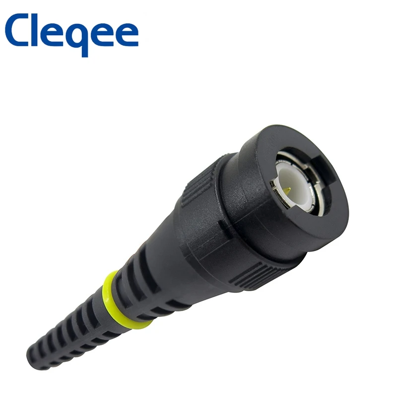 Cleqee P7200 200MHz Oscilloscope Probe X1/X10 BNC Protective Cap Scope Probe DC-200MHz with Color Rings