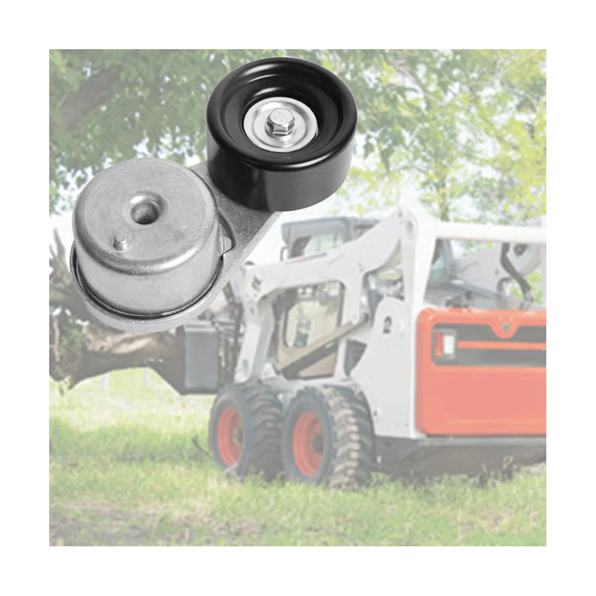 6689611 Drive Belt Tensioner Pulley Assembly for Bobcat Loaders A770 S450 S750 S770 5600 5610 T110 3650 image 6
