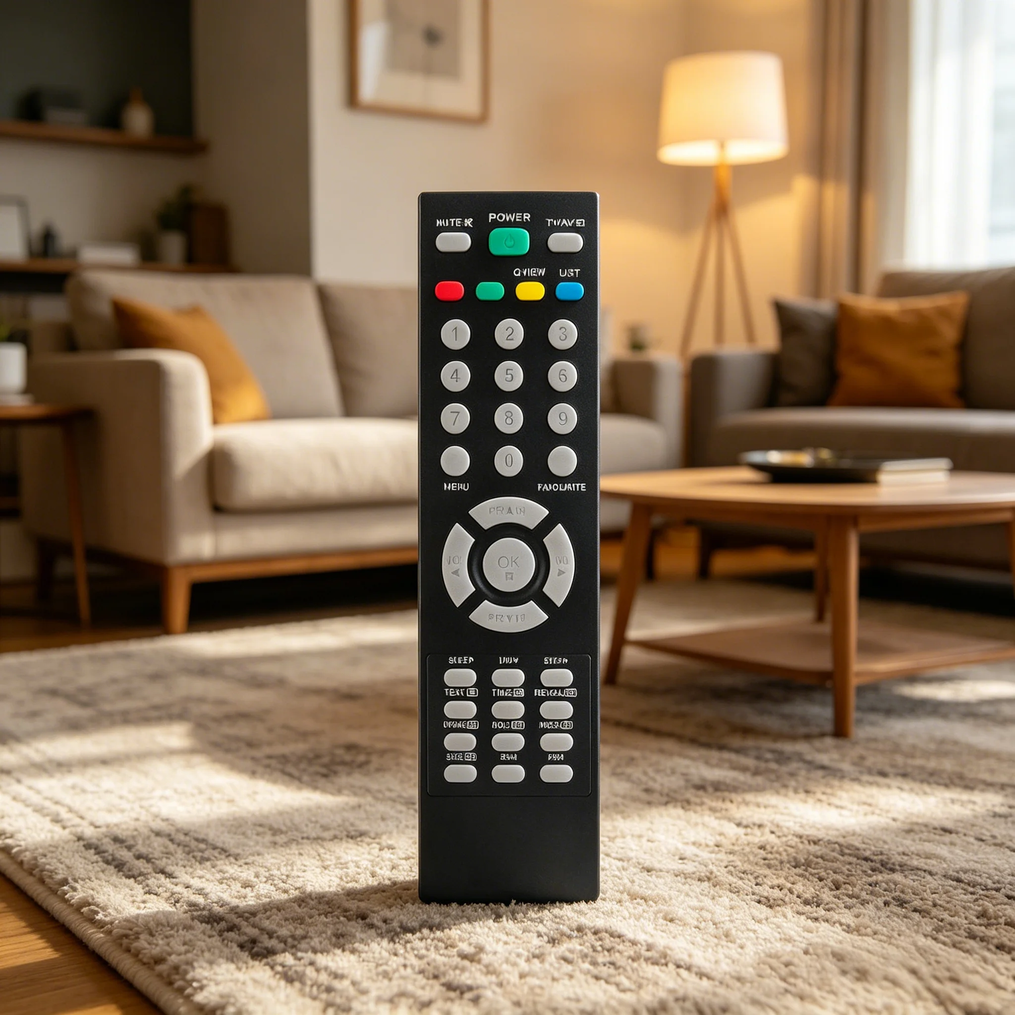 

Durable TV Remote Replacement for LED LCD HD TV, MKJ37815705 MKJ37815706 MKJ3785707, Long Range IR Controller